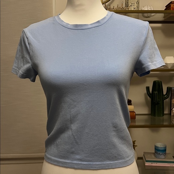 Baby Blue Baby Tee - Picture 4 of 7
